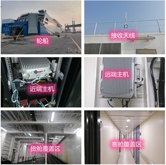  翁田镇海上游轮轮船渔船覆盖案例